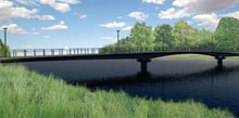 Picture of the Pedestrian Bridge