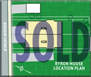Ottawa Home Builder: Homes in Westboro - Luxury living in a green neighbourhood - Byron Site Plan