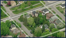 Ottawa Home Builder: Homes in Westboro - Luxury living in a green neighbourhood - Athlone Private Aerial